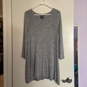 Long sleeve Tshirt dress size large (L)